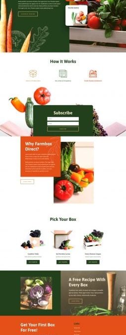 Boîte de Produits