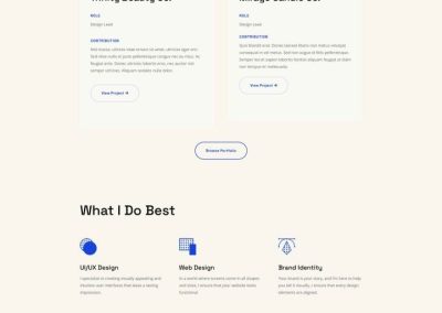 Portfolio de design