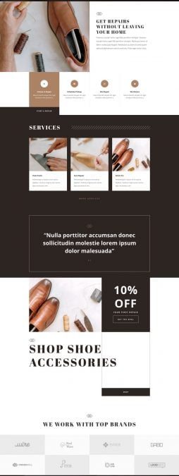 Réparation de Chaussures
