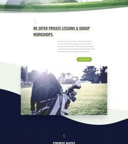 Terrain de golf